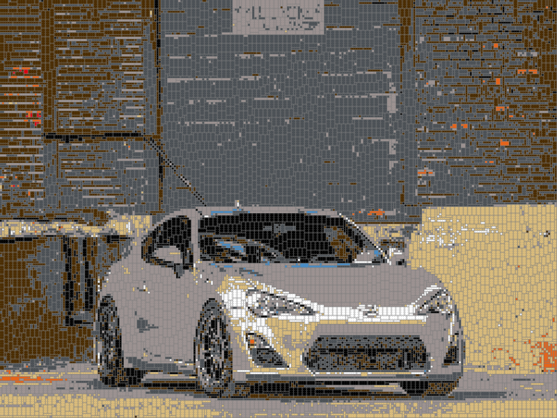 Illustration for article titled Turn any image into a Lego mosaic masterpiece